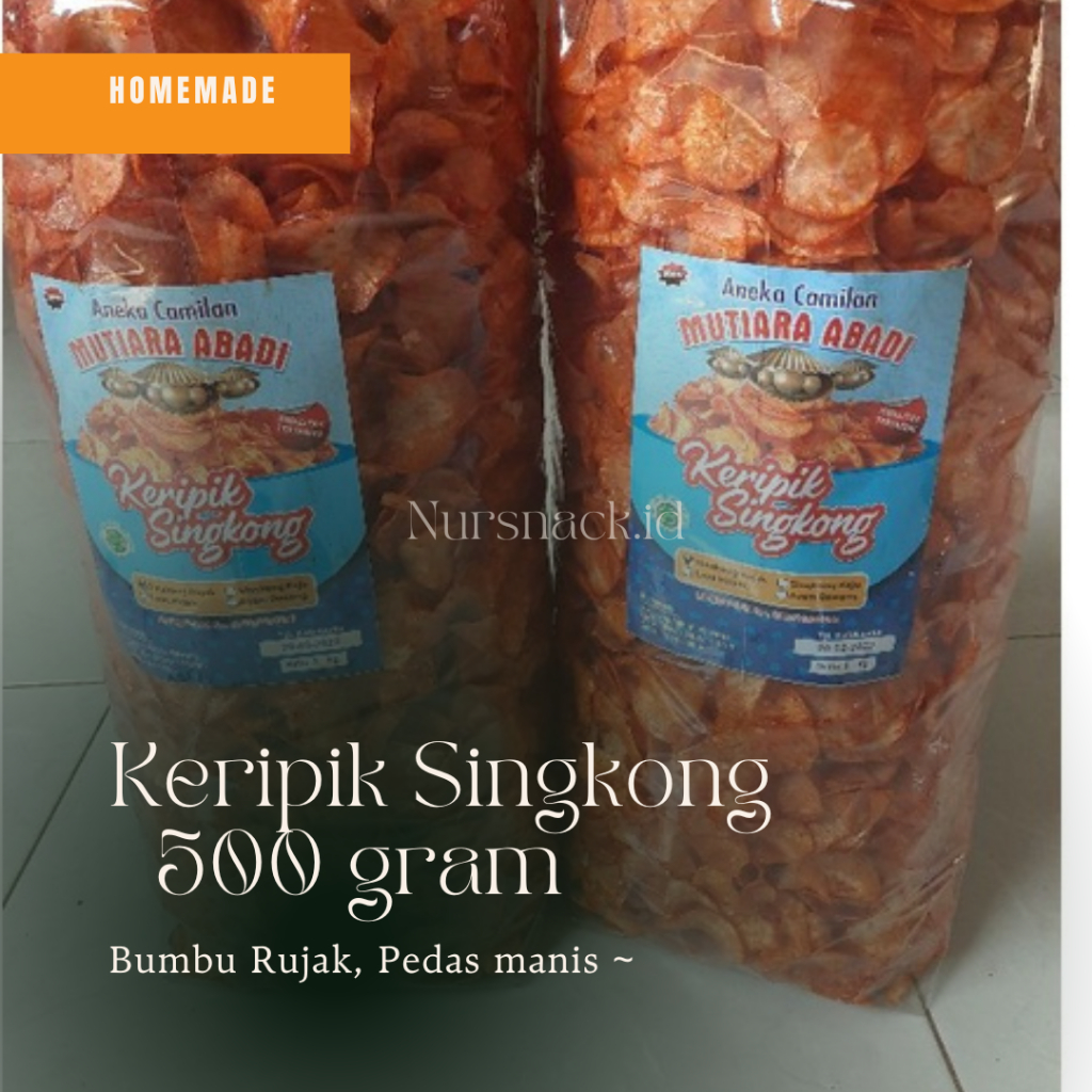 

Kripik Singkong Bumbu rujak 500gram