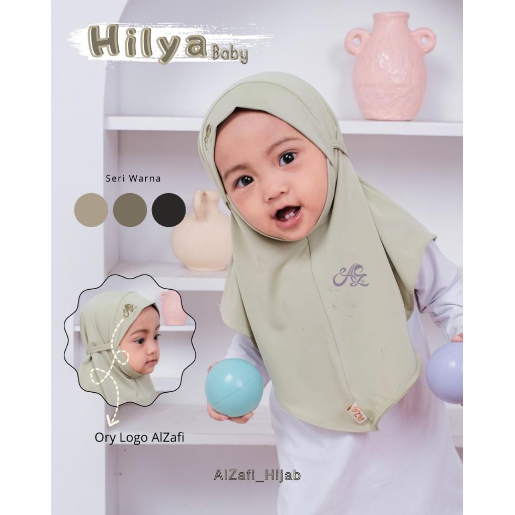 Hijab Hilya Baby - Hijab Baby By Alzafi Hijab