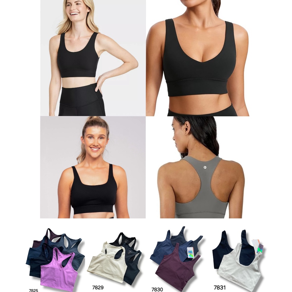 KODE O65B Sport Bra Gottex Racer Back Shelf Bra  7825