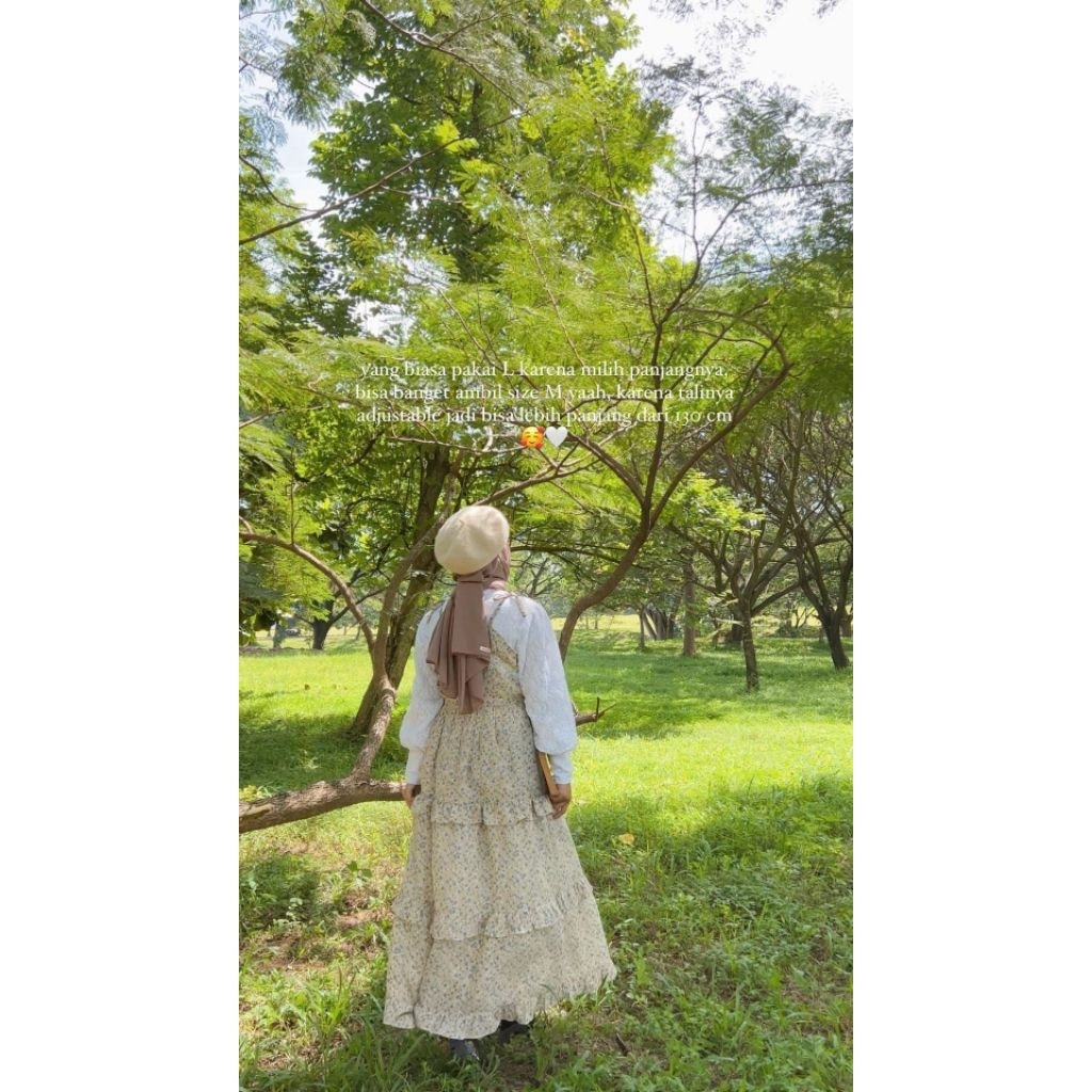 New Bukan Preloved Valery Overall Himeka Vintage