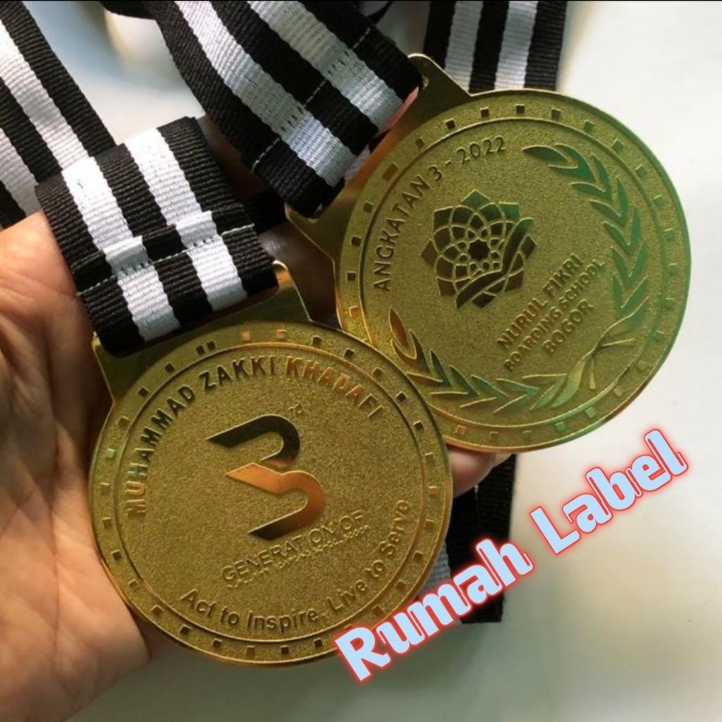 costum medali/medali pesanan/piagam