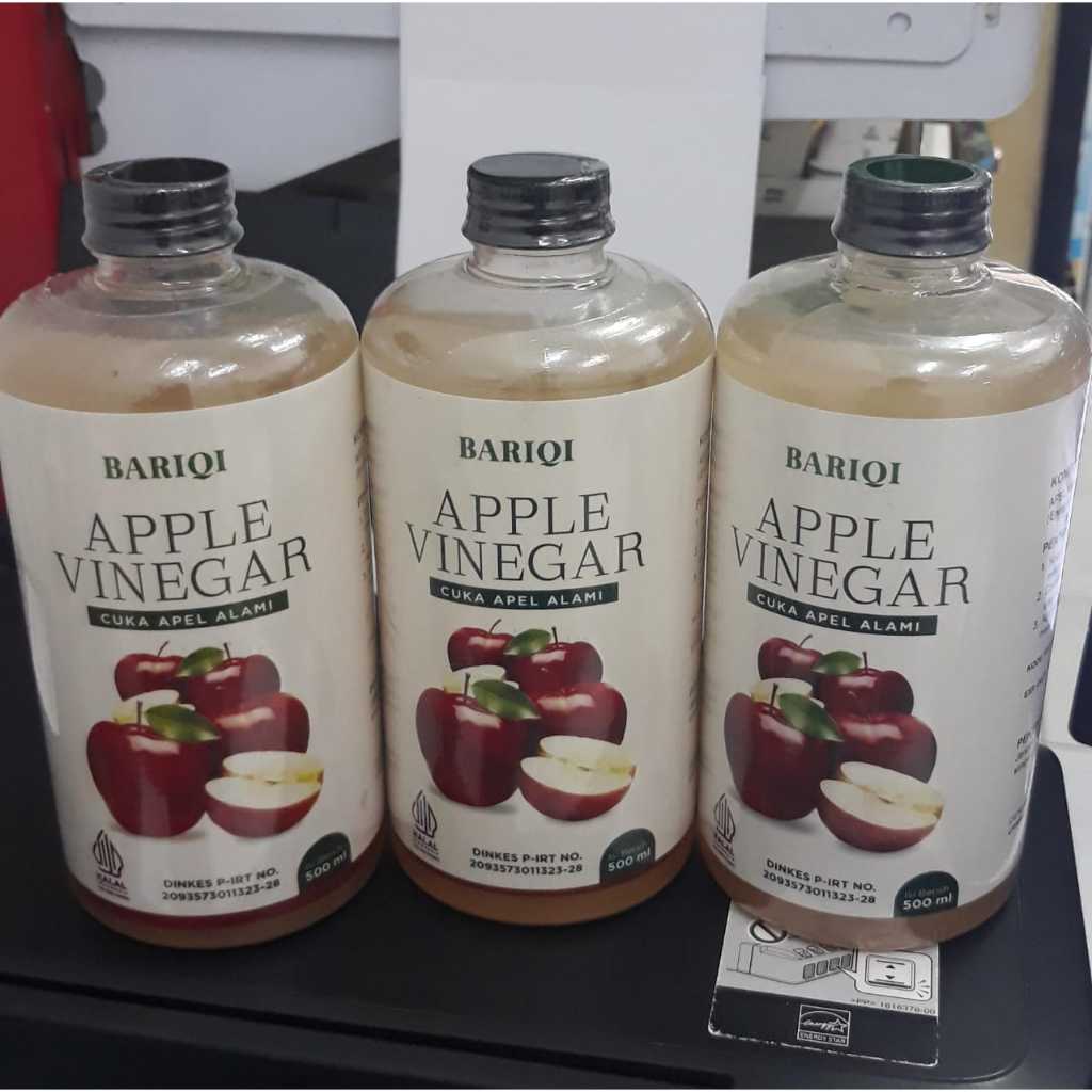 

Cuka Apel Bariqi 500ML VINEGAR WITH MOTHER
