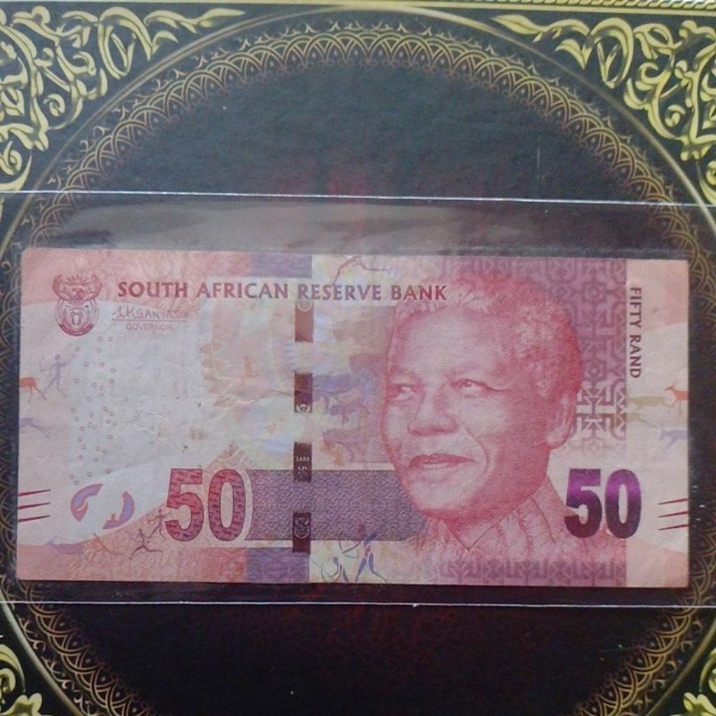 Uang Afrika Selatan 50 rand 2012 vf