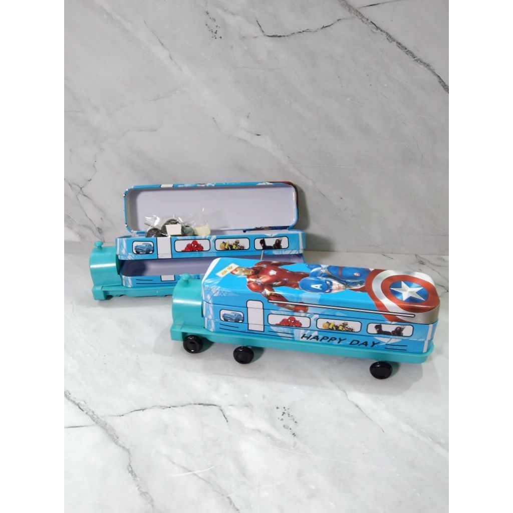

KOTAK PENSIL KARAKTER / TEMPAT PENSIL KERETA API / TEMPAT ALAT TULIS