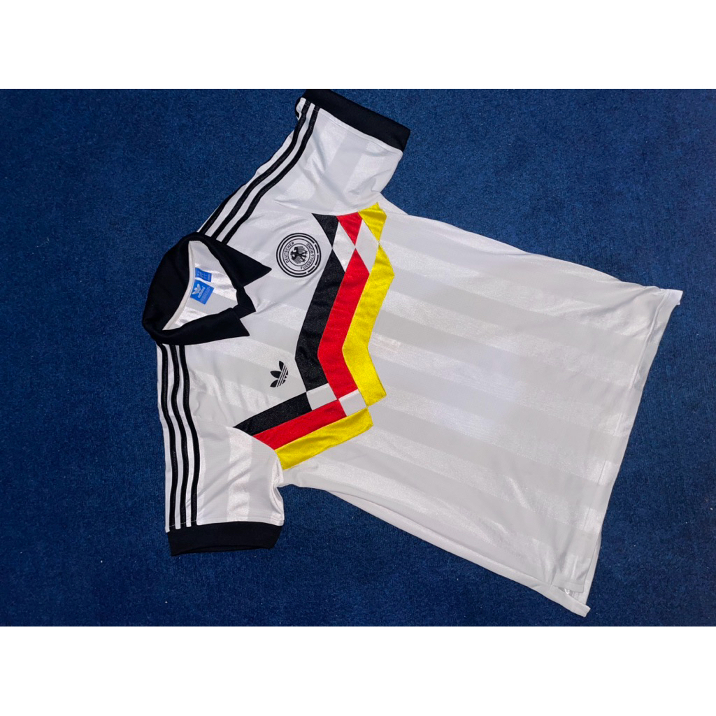 Adidas Men’s White Germany National Football Tim 1989/1990