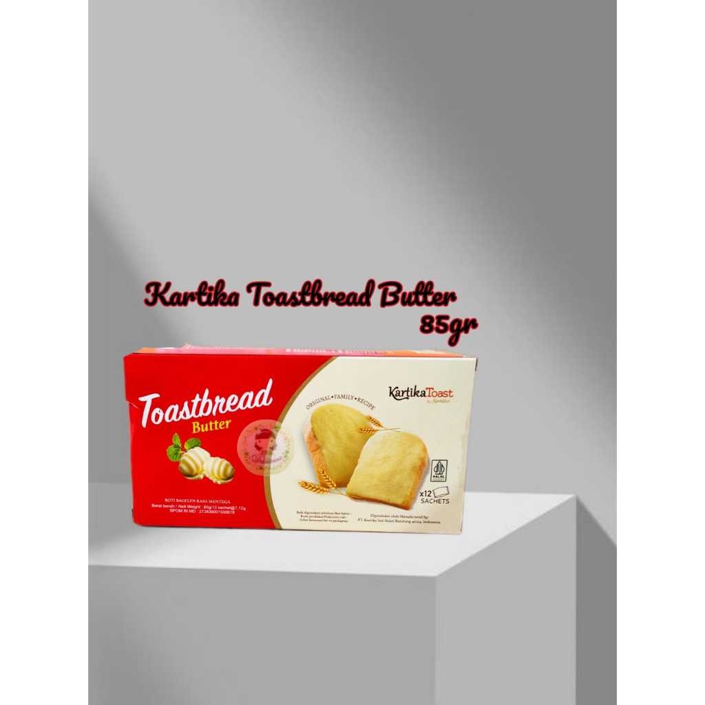 

.85gr Kartikasari Toast bread Butter Roti Bagelen Rasa Mentega by KartikaToast ( ds bgr )