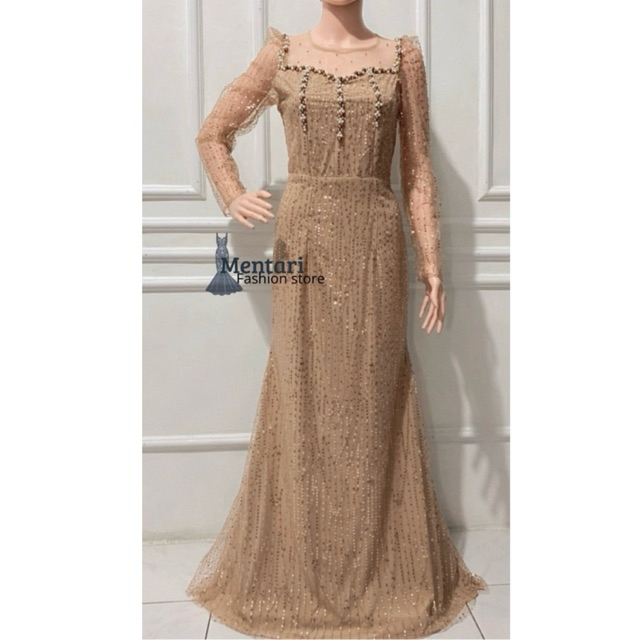 GAUN PENYANYI/DRESS SINGER/DRESS DUYUNG/FULL PAYET