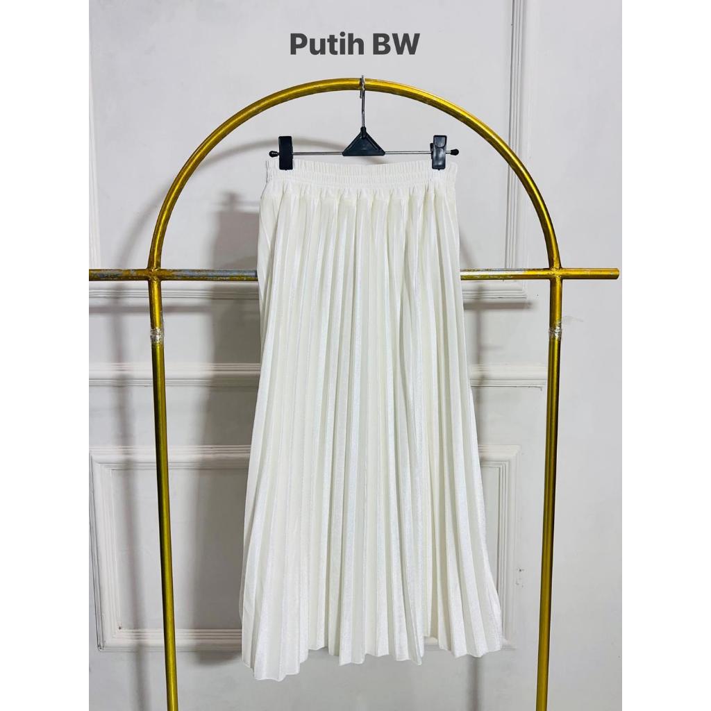 ROK PLISKET BELUDRU IMPORT // ROK PLISKET BELUDRU PANJANG 95 CM // ROK PLISKET BELUDRU PREMIUM