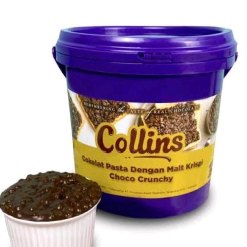 

Cahayadstore Collins Choco Crunchy 1Kg Topping Cokelat Pasta Malt Krispi Cemilan Coklat