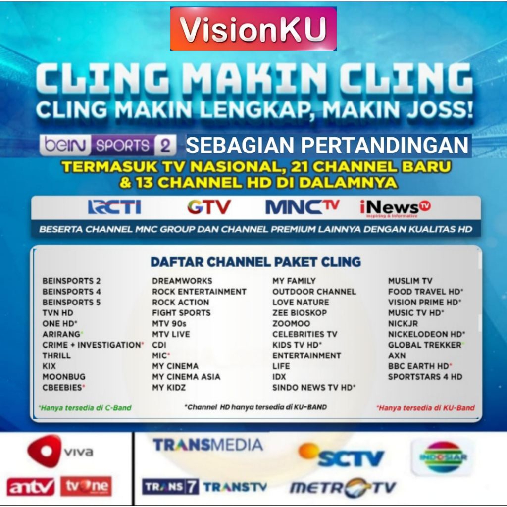 paket cling K vision paket K vision