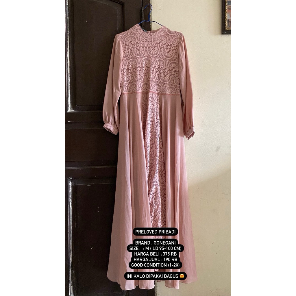 Preloved Dress Gonegani