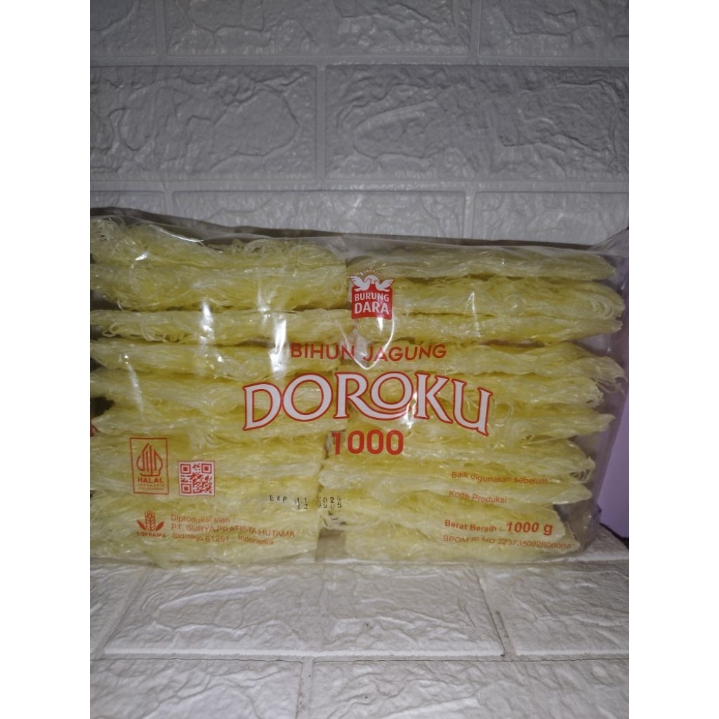

Bihun jagung Doroku 1kg