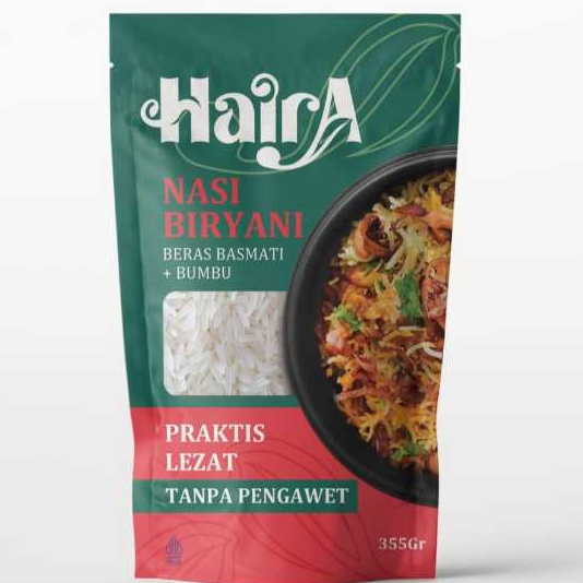 

Haira Nasi Biryani + Bumbu Praktis Lezat Tanpa Pengawet