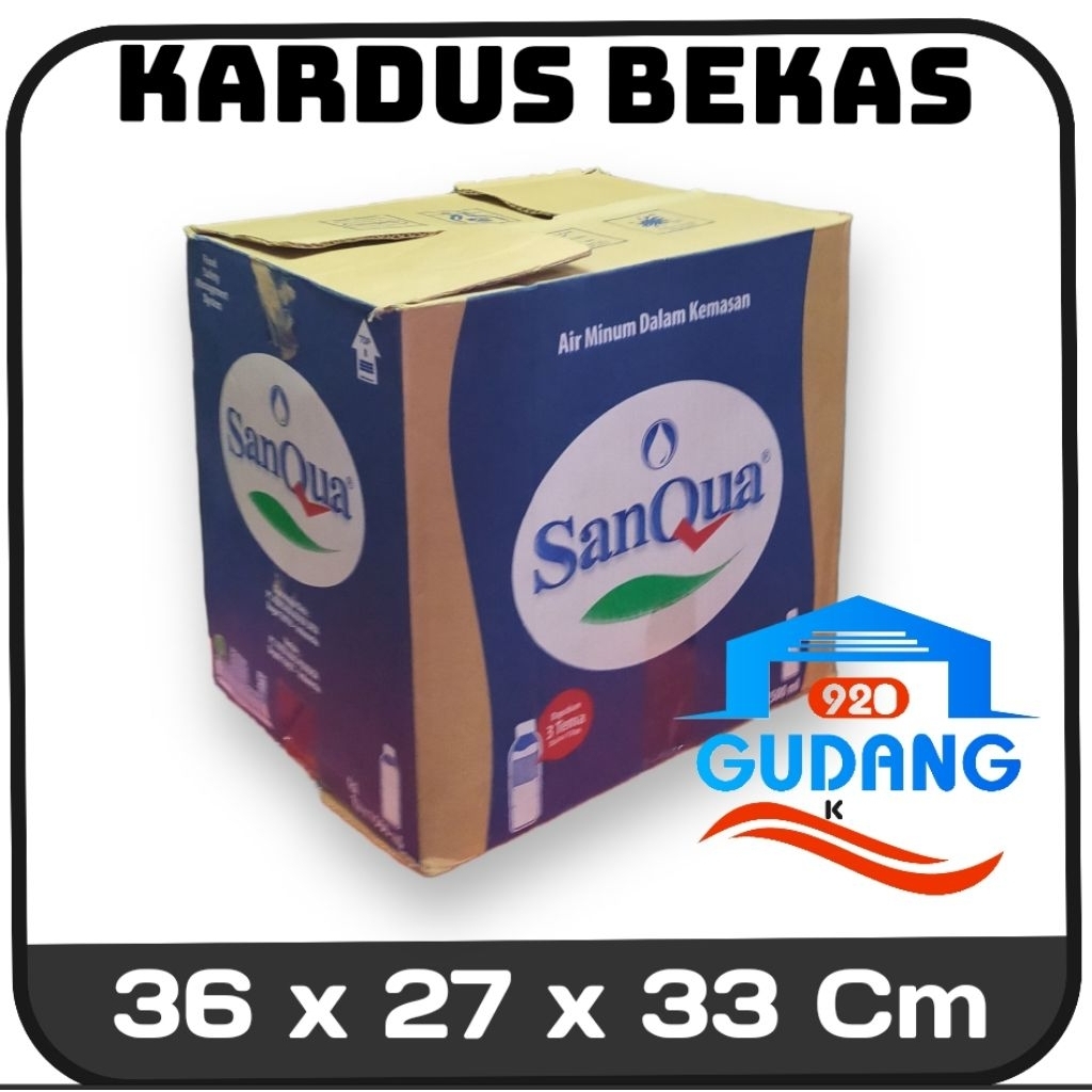 

KARDUS BEKAS MINUMAN 1500 ml /BOTOL BESAR