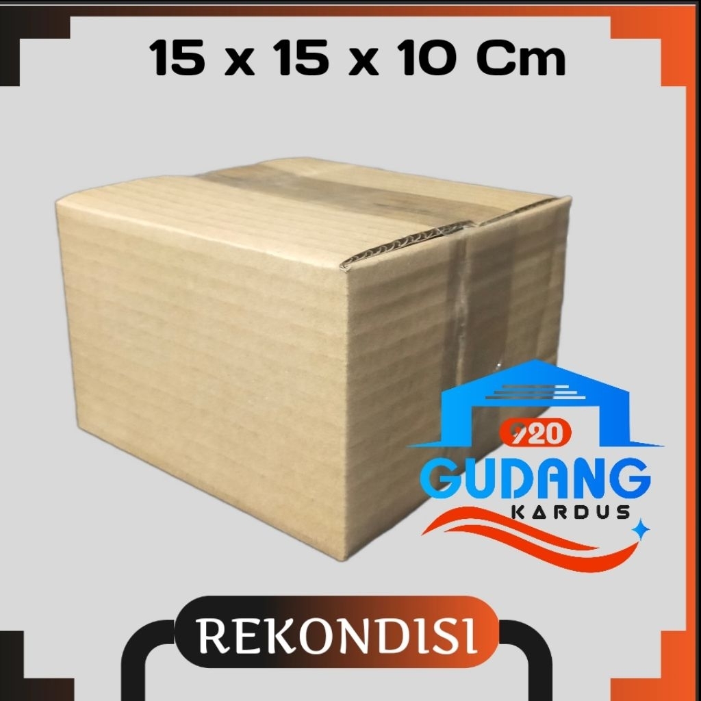 

KARDUS PACKING KECIL UKURAN 15 x 15 x 10 Cm