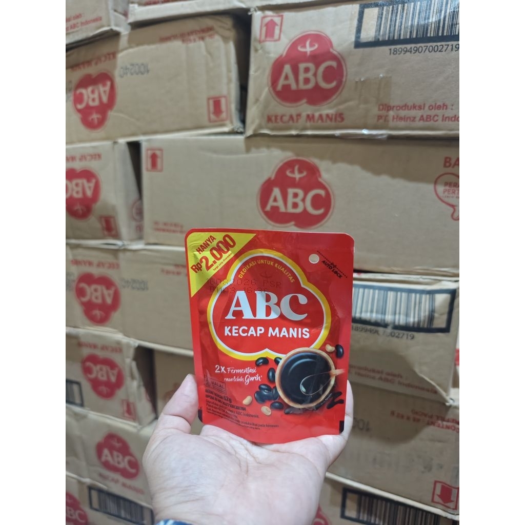 

Kecap ABC 2000 Kecap ABC 62 g (1 PAKET DAPAT 10 pcs)