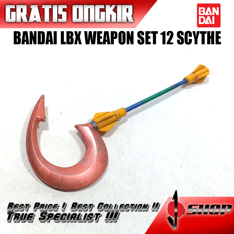 BANDAI LBX WEAPON SET 12 SCYTHE (PAINTED) BND216
