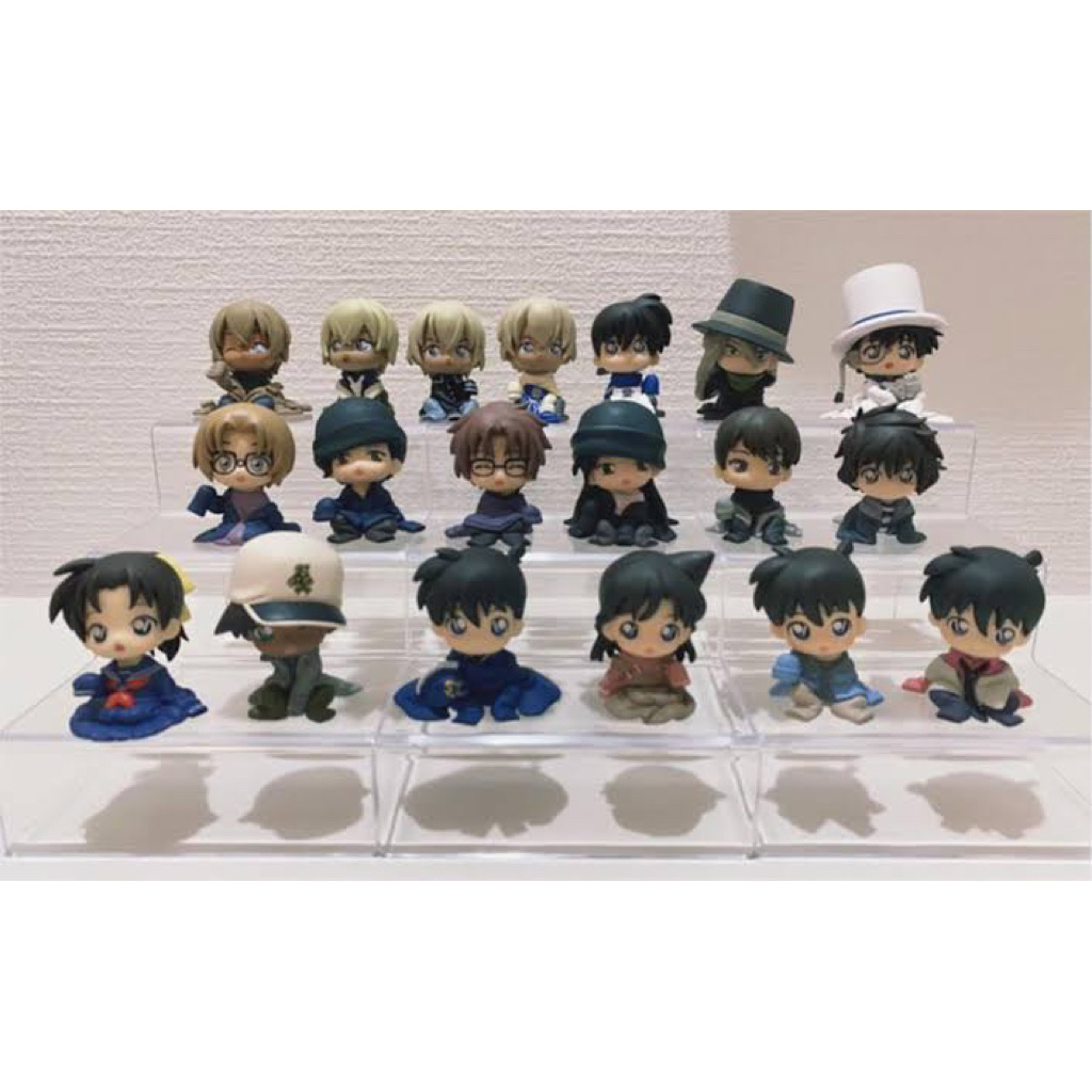 detective conan shrink gashapon mini figure conan capsule toys