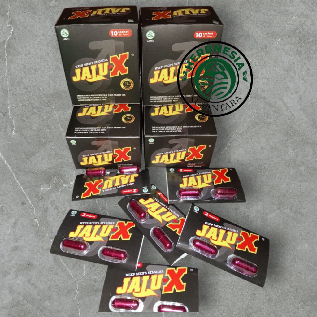 KAPSUL JALU-X [ keep men's stamina ] 100% ORIGINAL TERBAIK