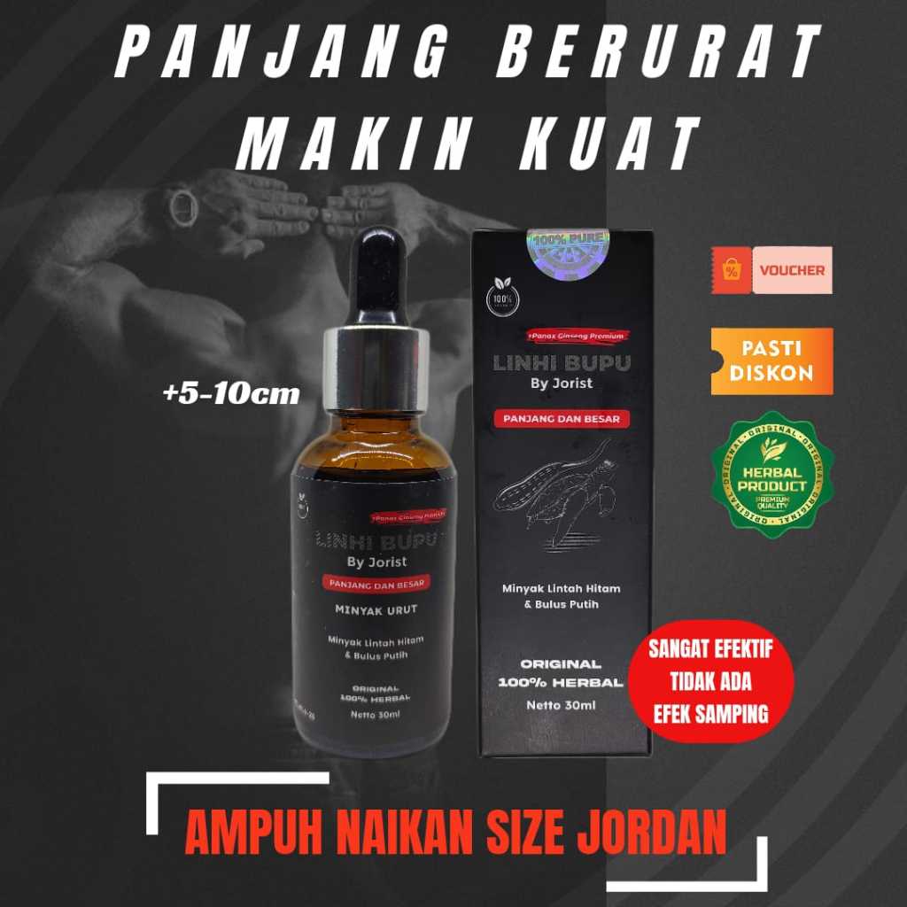 Herbal LINHI BUPU original minyak tangguh menolak pendek