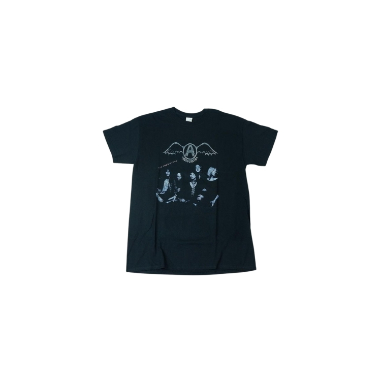Kaos Band AEROSMITH Get Your Wings Tshirt Black