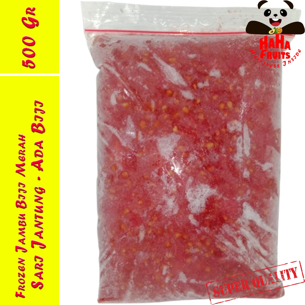 

Frozen Sari Jantung Jambu Beku Frozen Sari Jantung Jambu Biji Merah Beku Frozen Super Sari Jantung Jambu Biji Merah Beku Ada Biji Core Guava HaHa Fruits