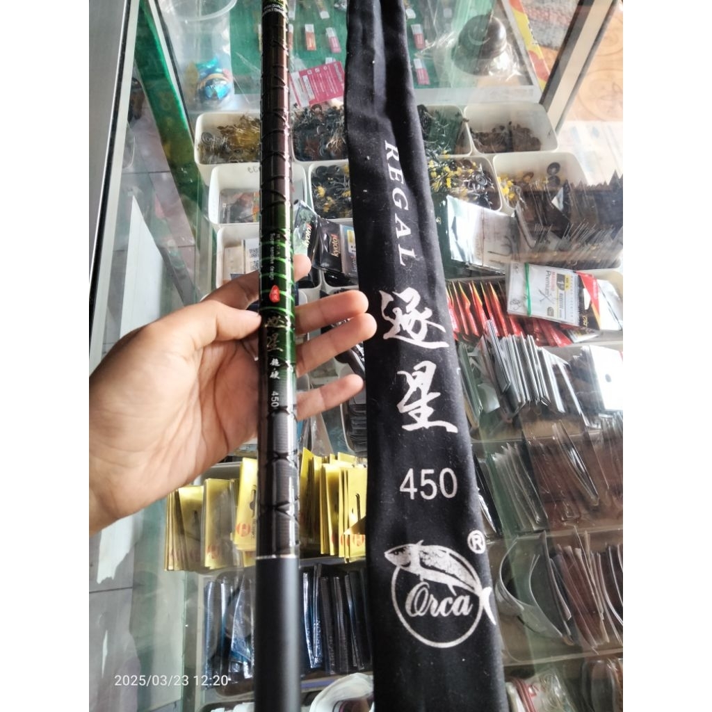 tegek orca regal 360 450 free packing aman