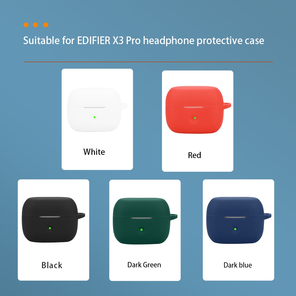 Case Casing Cover Silicone Protective Edifier X3 Pro / EdifierX3pro+ Carabiner