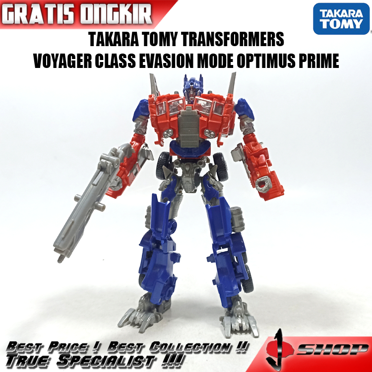 TAKARA TOMY TRANSFORMERS VOYAGER CLASS EVASION MODE OPTIMUS PRIME TKR30