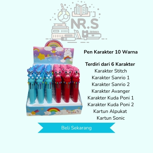 

Pen Karakter Dengan 10 Warna