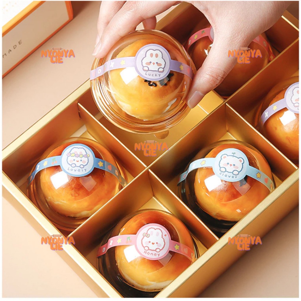 CKB03 Cake Case Kue Bulan Mooncake Nastar Naswan Pudding Coklat Cookies Kue Kering Tiong Chiu Pia Ny