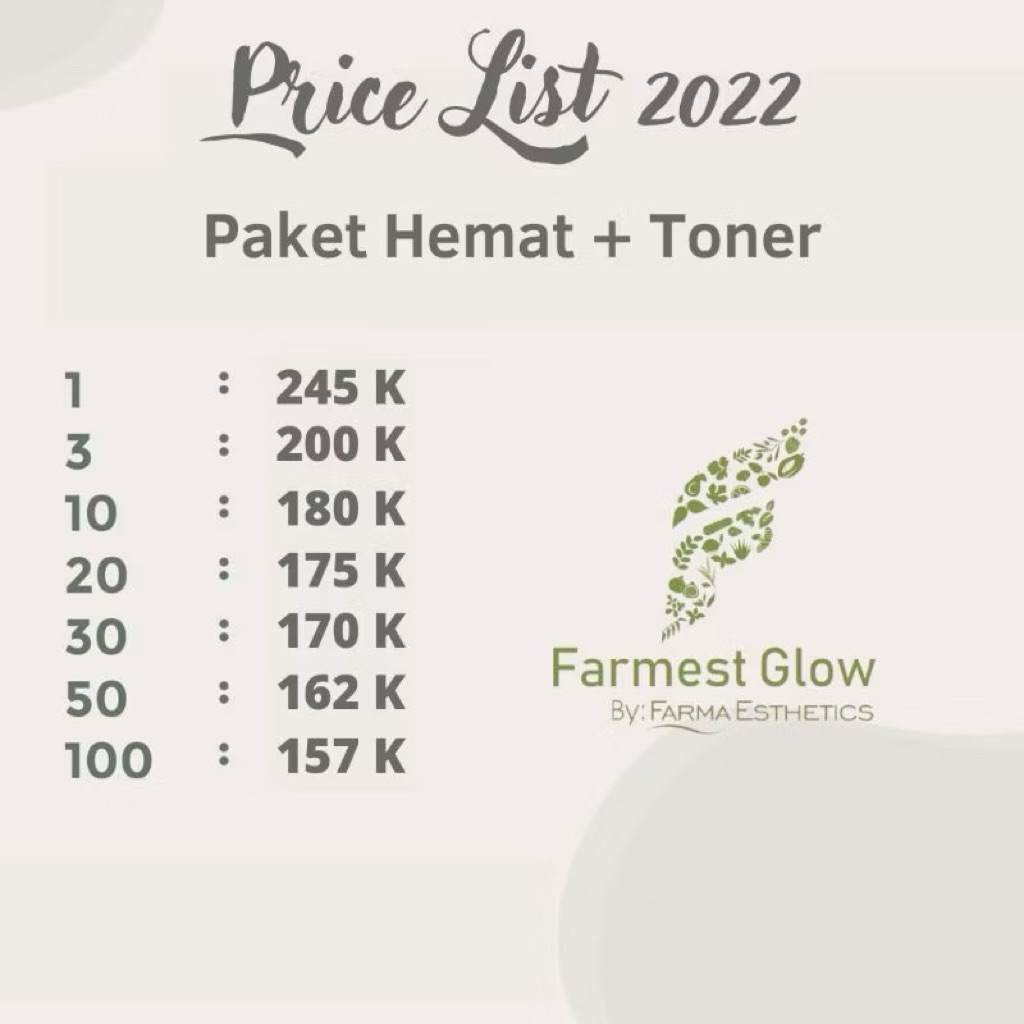 

PAKET USAHA PAKET + TONER 3 PAKET