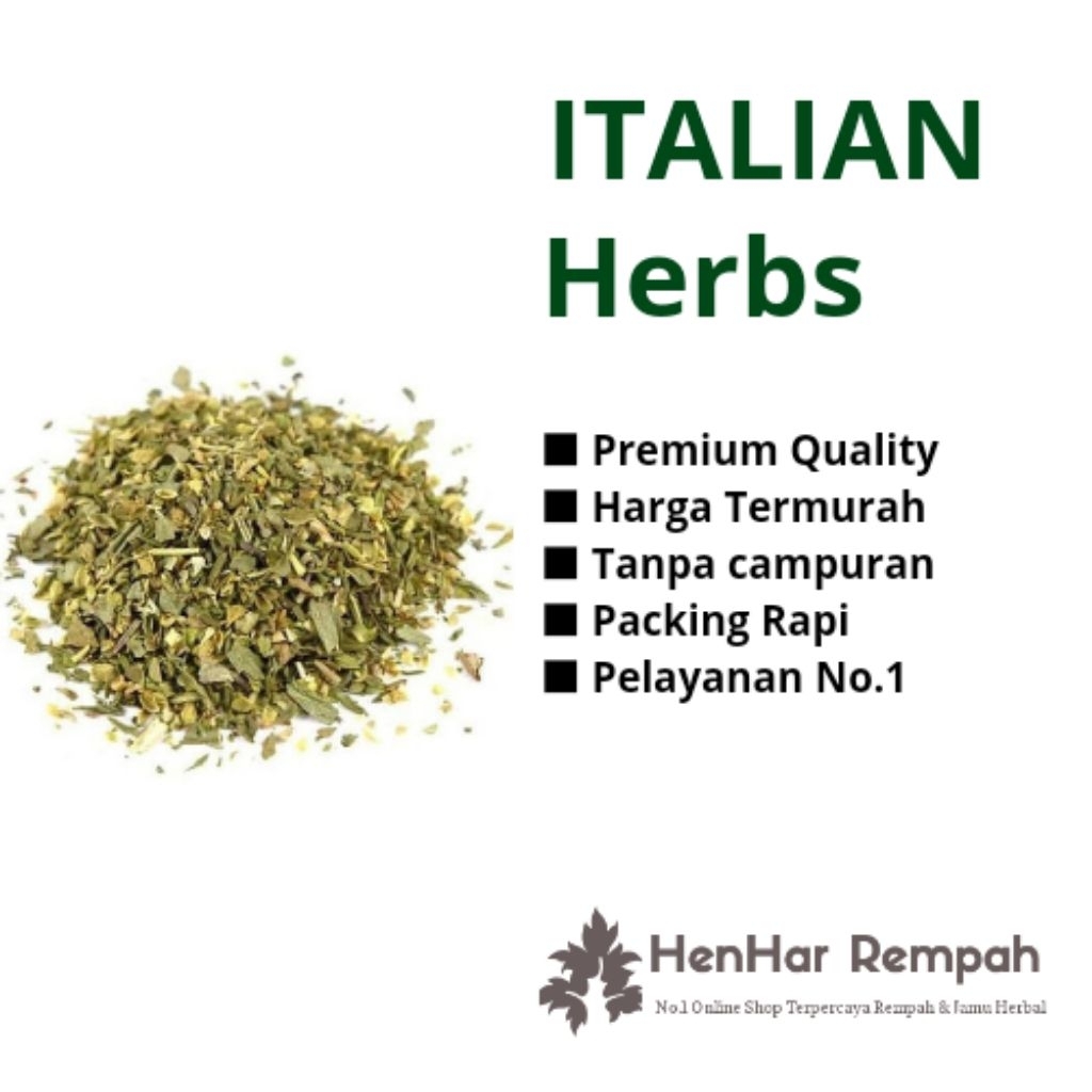 

Italian Herbs 250 gram & 500 gram
