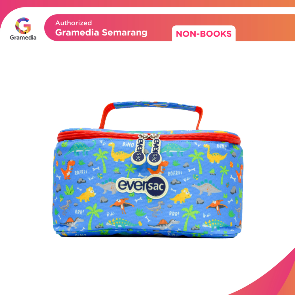 Gramedia - Eversac Lunch Bag Kinder Dinosaurus (Eversac)