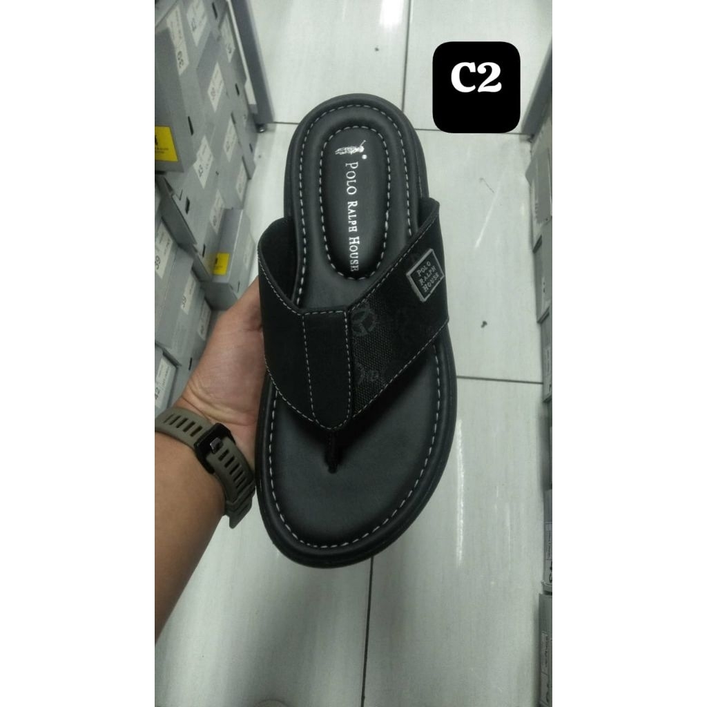 Sandal Pria Polo Ralph House Original Sendal Cowok