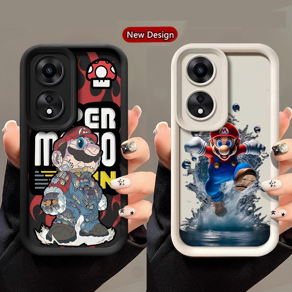 Softcase Rubber Pro Camera Timbul Oppo A18 A38 - Case Hp Oppo A18 A38 - Casing HP Oppo A18 A38 - Sli