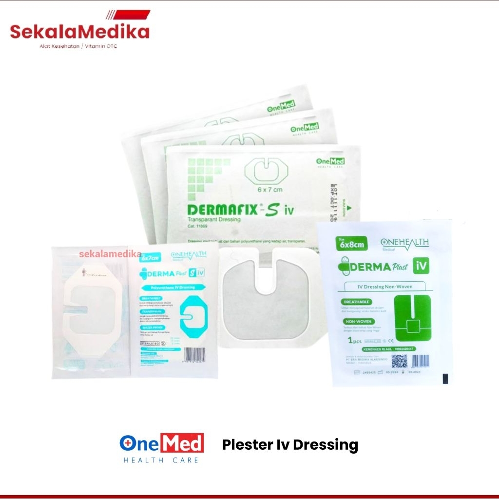 Plester S IV Dressing Plaster Fixasi Pemasangan Infus / Satuan