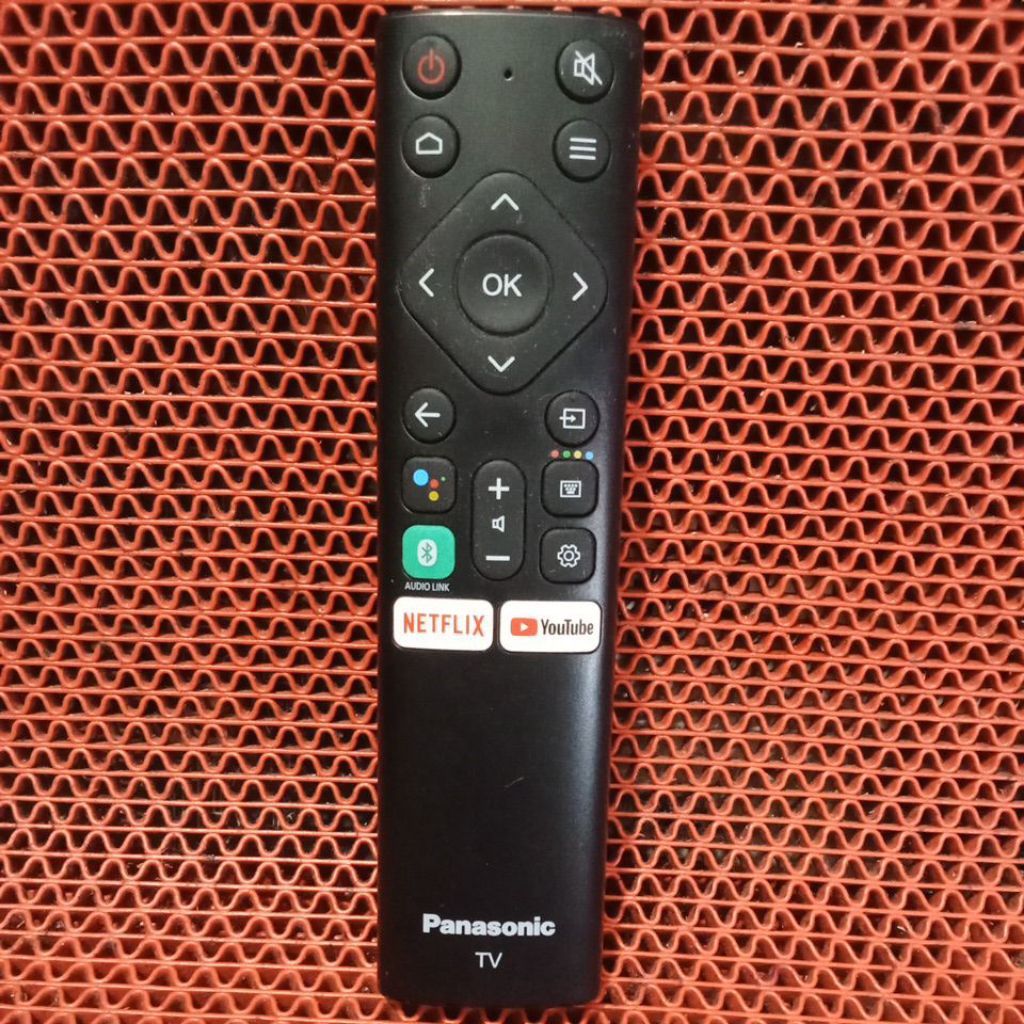 Remot TV LED SMART TV Panasonic android tv dilengkapi VOICE,NETFLIX, YOUTUBE,100% ORIGINAL.