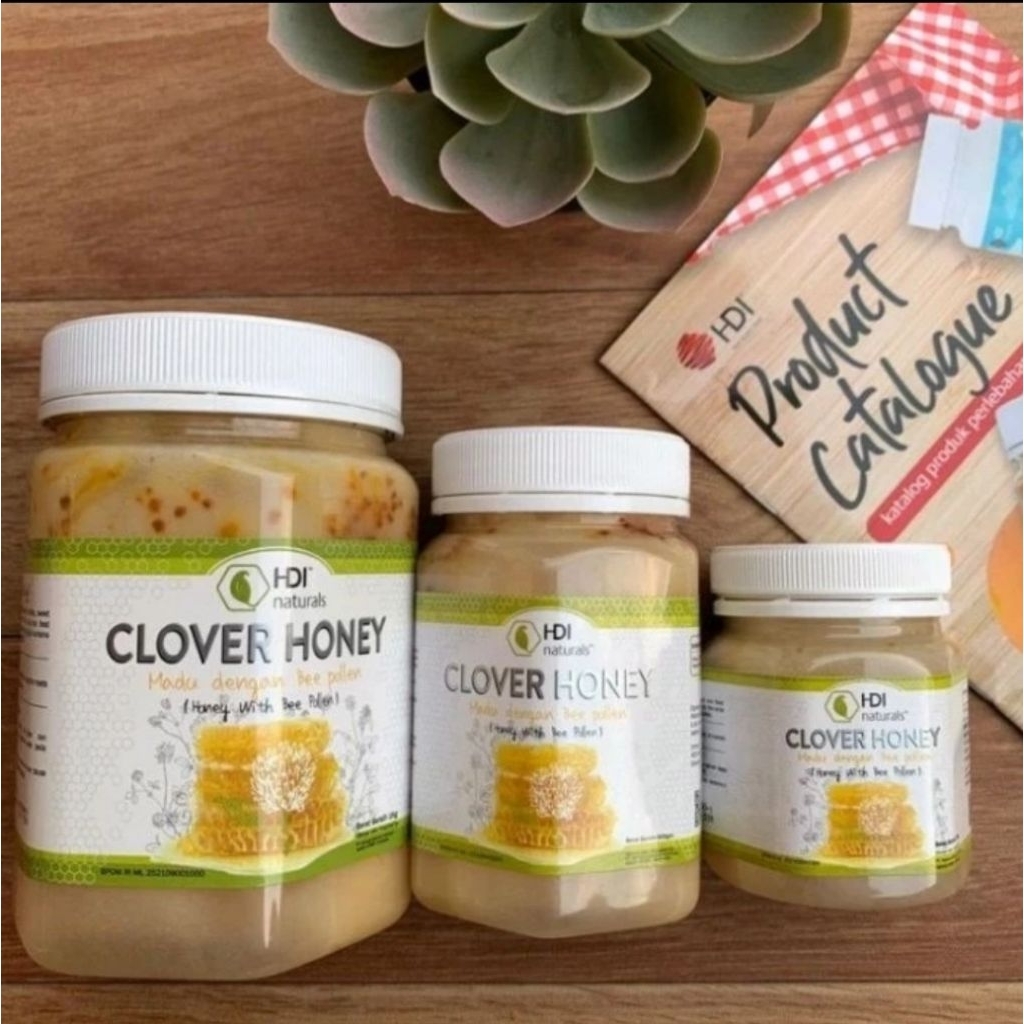 

Madu Clover Honey 250gr 500gr 1kg FREE Sendok