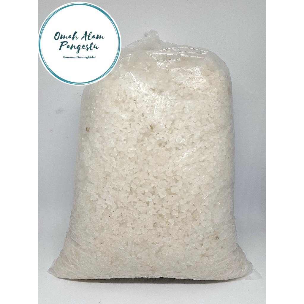 

Garam kasar / garam krosok 750 gram, untuk pertanian, kesehatan, pengawet, pakan ternak