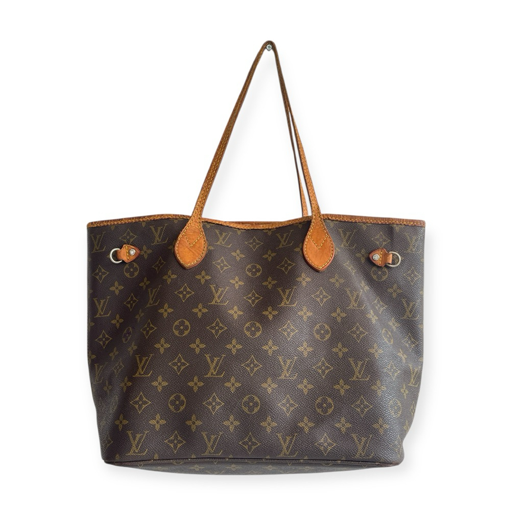 lv neverfull mm monogram vintage tote bag 2007