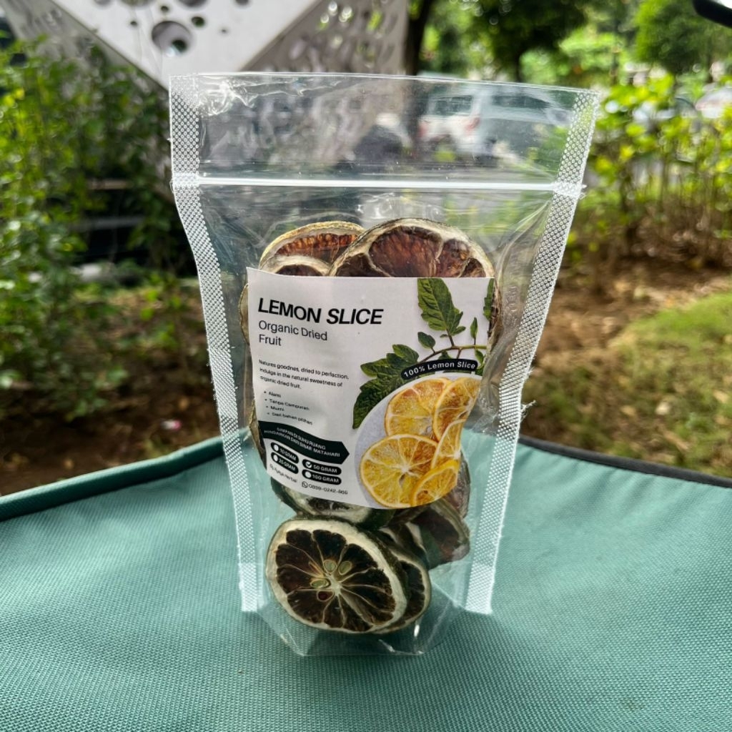 

Lemon Slice Kering - Dried Lemon Slice Berat 25gr-100gr