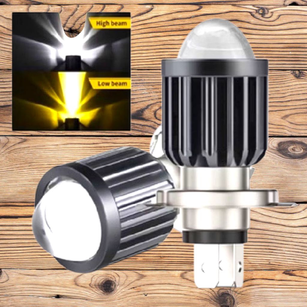 BOHLAM LED H4 2 SISI/LASER VIXION TIGER MEGAPRO SCORPION HARGA GROSIR