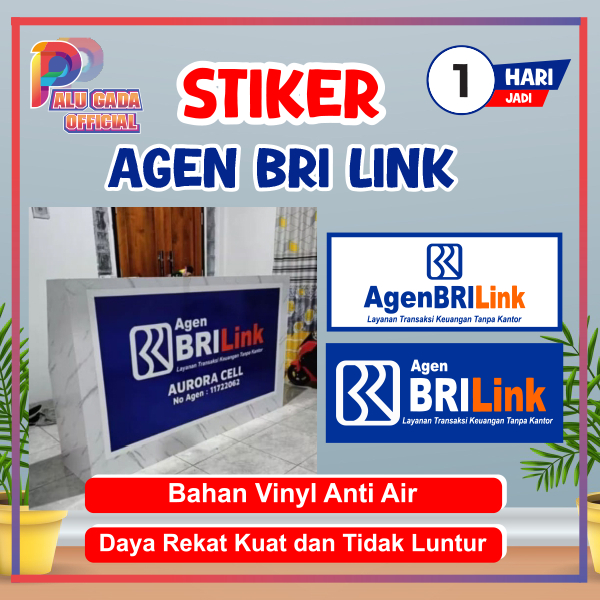 

Stiker Vinyl Brilink Simple Anti-Air Landscape
