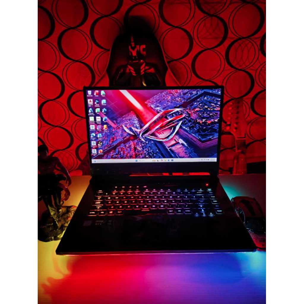 Laptop ASUS ROG G531GV-308 STRIX III Premium Edition [RAM 16GB GB/SSD 512GB/VGA RTX 2060]