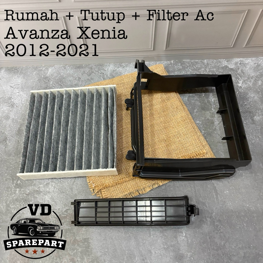 Paket Lengkap Rumah Filter Ac Housing filter Ac Avanza Xenia 2012-2022