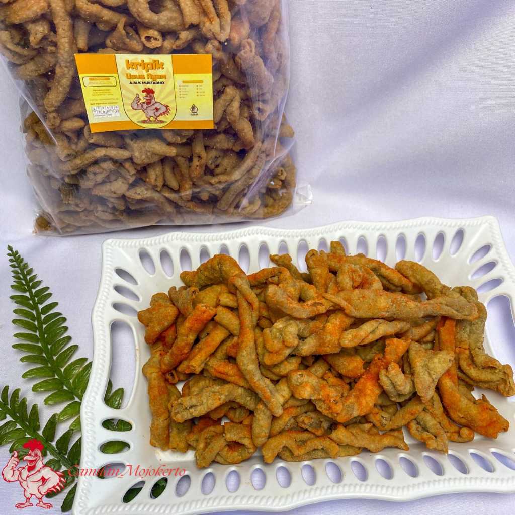 

(FLASH SALE) Keripik Usus Ayam Crispy Balado 250 gram / 500 gram / 1 kg / 2kg A.M.K MURTADHO Termurah Se-Indonesia Snack Nikmat