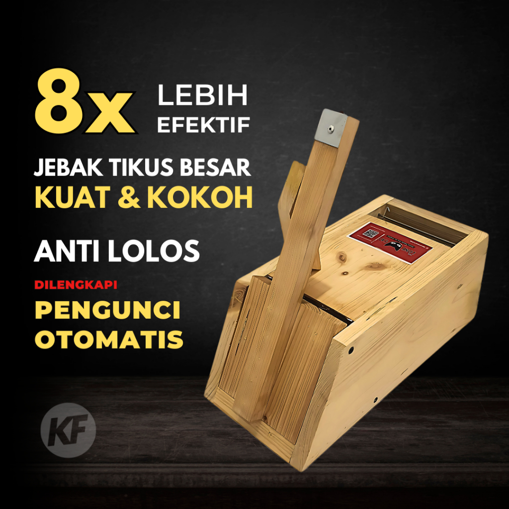 Jebakan Tikus Besar Ampuh / Perangkap Tikus Jumbo Tebal LoneCat