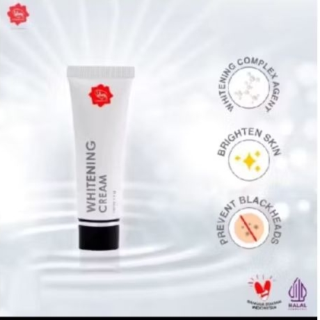 VIVA Whitening Cream 15gr Krim Menghilang Flek Hitam Krim Menyamarkan Bekas Jerawat