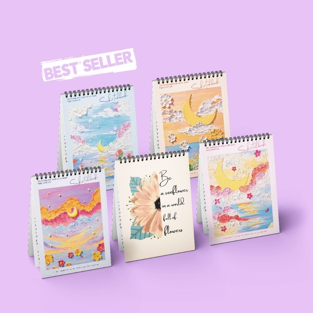 

Sketchbook A5 Buku Catatan Gambar 90 Halaman